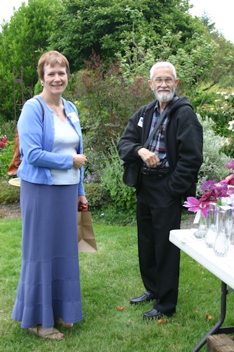 Brewster with Fiona Woolfenden in 2005©Ken Woolfenden